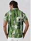 economico Cime-Per uomo Polo da golf Verde Manica Corta Top Abbigliamento da golf Abbigliamento Abiti Abbigliamento