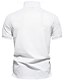 cheap Men&#039;s Elite Polo-Men&#039;s Polo Knit Polo Sweater Formal Work Turndown Short Sleeve Floral Buttons Printing Spring Denim Blue White Navy Blue Green Khaki Light Blue Polo