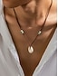 baratos Jóias Masculinas-colar de concha de cauri boho masculino – pingente de cordão de couro feito à mão com contas, estilo surfista de praia, gargantilha tribal ajustável para verão, viagens e uso casual
