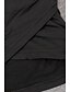 abordables Robes de Diplôme-Femmes Mini Robe Robe Blanche Robe de remise des diplômes Moulant Mode Moderne Extérieur Anniversaire Remise des Diplômes Coupe régulière Uni manche longue Décolleté plongeant Noir Blanche Rouge Été