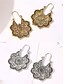 billige Øredobber for kvinner-bohemiske mandala-smykker – vintage-gullbelagte hulblomster-øreringer for kvinner, etniske statement-smykker for festivaler, fester og hverdagsbruk