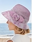 رخيصةأون قبعات نسائية-قبعة شمس أنيقة زهرية للنساء - قبعة دلو خفيفة الوزن قابلة للتنفس ذات حافة واسعة مع زخرفة وردية، قابلة للتنفس وتوفر حماية من الأشعة فوق البنفسجية، مثالية للشاطئ والسفر والأنشطة الخارجية الصيفية