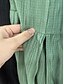 billige Vanlige skjørt-Dame الالتفاف Huske Mote Fritid Maksi Høy Midje Skjørt Ensfarget Drapering Slitte tupper Mikroelastisk Fritid / hverdag Helg Svart Blå Grønn Sommer Polyester