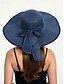 billiga Kvinnors hattar-elegant solhatt med bred brätte för kvinnor – sommarhatt i stråhatt med svart rosett, UV-skydd, hopfällbar floppy hatt för semester, trädgårdsfester och utomhusresor
