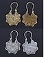 billige Øredobber for kvinner-bohemiske mandala-smykker – vintage-gullbelagte hulblomster-øreringer for kvinner, etniske statement-smykker for festivaler, fester og hverdagsbruk