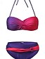 billige Bikinisett-Dame Badetøy Bikini Monokini Frekk Badedrakt Stilfull Strand Klær Nyanse Ermeløs Badedrakter