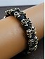 preiswerte Herrenschmuck-Punk-Totenkopf-Armband für Männer – handgewebtes Paracord-Armband zum Überleben, Gothic-Biker-Armband aus Metall, Schmuck im Rock-Stil für Partys und Konzerte