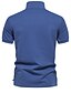 cheap Men&#039;s Elite Polo-Men&#039;s Polo Knit Polo Sweater Formal Work Turndown Short Sleeve Floral Buttons Printing Spring Denim Blue White Navy Blue Green Khaki Light Blue Polo