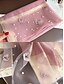 abordables Foulards pour femmes-Écharpe papillon brodée pour femme avec ornements en perles - accessoires de mode pour femmes élégants et légers en plusieurs couleurs, parfaits pour les cadeaux de fête des mères, les fêtes et les correspondances de navetteurs