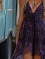 ieftine Rochii Boho-Pentru femei Rochii Midi Rochie de epoca Rochie Boho Rochie occidentală Epocă Modă În aer liber Vacanță Zilnic Fit regulat Floare Fără manșon În V Mov Vară