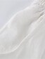 abordables Pantalon uni en coton et lin-Femmes Pantalon en coton et lin Pantalon palazzo Mode Streetwear Confort Longueur complète Taille Moyenne Uni Taille Élastique Confortable Extérieur Rue Tenue quotidienne Sortir Abricot Noir Blanche