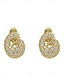 abordables Boucle d&amp;#39;oreille pour femme-Boucles d&#039;oreilles à tige initiales en strass doré - Boucles d&#039;oreilles à lettres scintillantes personnalisées pour femmes, bijoux en cristal étincelants de A à Z, parfaits pour un usage quotidien, un cadeau de remise de diplôme, un cadeau de fête des mèr