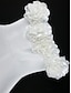 baratos Vestidos Brancos Curtos-Vestidos de Noiva A-Line Ombro Descoberto Sem Mangas Curto  Mini Vestidos de Noiva Satin com Cor Sólida