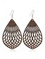 abordables Boucle d&amp;#39;oreille pour femme-Boucles d&#039;oreilles pendantes en bois bohème pour femmes - diverses formes géométriques, bijoux légers en bois naturel, parfaits pour les looks décontractés, les vacances à la plage et les festivals d&#039;été