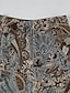 abordables Jupes graphiques-Femmes Jupe Bohème Occasionnel Boho Maxi Taille Basse Jupes Fleuri Imprimé Ourlet asymétrique Micro-Élastique Vacances Rue Vert Été Polyester