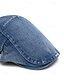 abordables Chapeaux pour femmes-Casquette plate en jean pour femme avec coupe ajustable, style décontracté pour le printemps et l&#039;été, parfaite pour les activités de plein air, le quotidien et les voyages