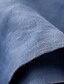 cheap Cotton Linen Shorts-Women&#039;s Cotton Linen Shorts Shorts Slacks Casual Short Natural Flower Pocket Printing Comfy Comfortable Street Going out Sapphire Blue Dark Navy Purple Orange Summer Regular Fit