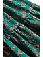 abordables Jupes graphiques-Femmes Jupe Bohème Boho Midi Taille Basse Jupes Fleuri Imprimé Micro-Élastique Rue Sortir Noir Blanche Jaune Rouge Été Polyester