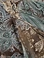 abordables Jupes graphiques-Femmes Jupe Bohème Occasionnel Boho Maxi Taille Basse Jupes Fleuri Imprimé Ourlet asymétrique Micro-Élastique Vacances Rue Vert Été Polyester