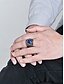 preiswerte Herrenschmuck-Herren-Vintage-Armeering mit smaragdgrünem Edelstein – antiker silberner Statement-Ring im Militärstil für Veteranen und Sammler