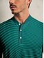 abordables Hauts-Homme T-shirt POLO Vert manche longue Top Tenue de golf Vêtements Tenues Porter des vêtements