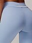 abordables Leggings et collants de yoga-Pantalon de yoga Leggings de yoga Femmes Contrôle du ventre Lifting des fesses Cordon de serrage A côtes Yoga Entraînement en salle Pilates Collants Taille haute Spandex Automne Des sports Tenues de
