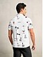 abordables Hauts-Homme T-shirt POLO Blanche Manche Courte Top Tenue de golf Vêtements Tenues Porter des vêtements