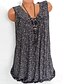 levne Grafický obchod Tank tops &amp; Camis-Dámské Tílko do košilky Květinový Denní Na běžné nošení Bez rukávů Do V Běžné topy Denní Tisk Černá Bílá Světlá růžová Trávová zelená Léto