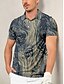 abordables Hauts-Homme T-shirt POLO Bleu de minuit Manche Courte Top Tenue de golf Vêtements Tenues Porter des vêtements