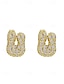 abordables Boucle d&amp;#39;oreille pour femme-Boucles d&#039;oreilles à tige initiales en strass doré - Boucles d&#039;oreilles à lettres scintillantes personnalisées pour femmes, bijoux en cristal étincelants de A à Z, parfaits pour un usage quotidien, un cadeau de remise de diplôme, un cadeau de fête des mèr