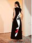 ieftine Artă și design rochii-Pentru femei Rochie Maxi Rochie A line Rochie de vară Vacanță Casual Boho Zilnic Concediu Potrivire Largă Grafic Abstract Fără manșon În V Alb Roșu-aprins Albastru piscină Vară