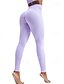 abordables Leggings et collants de yoga-Pantalon de yoga Leggings de yoga Femmes Contrôle du ventre Lifting des fesses Cordon de serrage A côtes Yoga Entraînement en salle Pilates Collants Taille haute Spandex Automne Des sports Tenues de