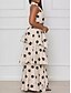 abordables Robes pour invitées de mariage-Robes de mariage en A-Line col halter sans manches longueur de sol robes de mariée en chiffon avec plis