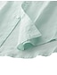 abordables Chemises élite-Homme Chemise en lin Chemise boutonnée Chemise Décontractée Couleur Unie Formel Occasionnel Blanche Vert Claire Rouge Marine foncé manche longue Col Rabattu Été Hiver Vêtement Tenue Pur