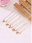 abordables Collier pour femme-Ensemble collier et bracelet personnalisé en forme de cœur en or avec 26 initiales - bijoux exquis pour femmes et filles, cadeau romantique pour l&#039;obtention d&#039;un diplôme, un anniversaire ou la Saint-Valentin