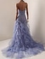 voordelige Empire Taille Avondjurken-Trompet zeemeermin Tot de grond Galajurken Avondjurken Baljurk  Formele kleding Elegant Vintage Mouwloos Strapless Tuinfeest Bruiloft Organza met Ruches Geplooid