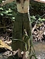 cheap Graphic Skirts-Women&#039;s Skirt Bohemia Boho Midi Mid Rise Skirts Floral Print Micro-elastic Street Going out Green Summer Polyester