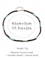 abordables Joyas para hombres-Collar de cuentas de madera natural para hombre con detalles en turquesa, estilo bohemio surfista, joyería ajustable para playa, festivales y atuendos casuales.