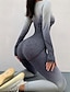 abordables Leggings et collants de yoga-Pantalon de yoga Leggings de yoga Femmes Contrôle du ventre Lifting des fesses Ceinture Élastique Yoga Entraînement en salle Pilates Pantalons Dégradé de couleur Automne Des sports Tenues de Sport