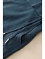 voordelige Effen katoenen linnen broek-Dames Katoenen linnen broek broek Modieus Streetwear Volledige lengte Natuurlijk Effen Zak Elastische taille Voor buiten Comfortabel Straat Uitgaan Abrikoos Zwart Blauw Gember Zomer Normale pasvorm