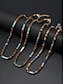 abordables Joyas para hombres-Collar de cuentas de madera natural para hombre con detalles en turquesa, estilo bohemio surfista, joyería ajustable para playa, festivales y atuendos casuales.