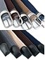 baratos Cintos Masculinos-cinto elástico masculino com fivela de metal – cinto trançado ajustável casual para negócios, viagens e uso diário