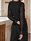 cheap Wedding Guest Dresses-Wedding Guest Jumpsuits V Neck Long Sleeve Ankle Length Chiffon With Pocket Solid Color