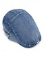abordables Chapeaux pour femmes-Casquette plate en jean pour femme avec coupe ajustable, style décontracté pour le printemps et l&#039;été, parfaite pour les activités de plein air, le quotidien et les voyages