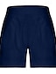 preiswerte Shorts aus Baumwollleinen-Damen Shorts aus Baumwollleinen Shorts Stoffhosen Lässig Kurz Natürliche Taille Einfach Tasche Elastischer Bund Bequem Außenbereich Täglich Ferien Wein Grau Schwarz Weiß Sommer Normale Passform
