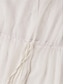 abordables Robes de plage-Maillots de Bain Femme Couverture Maillot Dentelle Patchwork Vacances Plage Tenue Couleur Unie Col en V Manches Longues Maillots de Bain