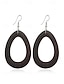 abordables Boucle d&amp;#39;oreille pour femme-Boucles d&#039;oreilles pendantes en bois bohème pour femmes - diverses formes géométriques, bijoux légers en bois naturel, parfaits pour les looks décontractés, les vacances à la plage et les festivals d&#039;été