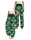 abordables Pantalon en coton et lin graphique-Femmes Pantalon inspiré du lin Jambe large Pantalons Style Ethnique Occasionnel Boho Longueur complète Taille haute Fleuri Paisley Avec Poches Taille Élastique Impression Respirabilité Doux