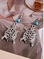 abordables Boucle d&amp;#39;oreille pour femme-Boucles d&#039;oreilles pendantes tortue de mer pour femme – Boucles d&#039;oreilles pendantes style plage bohème avec perles turquoise, bijoux légers inspirés de l&#039;océan pour les vacances d&#039;été et les tenues côtières