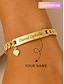 billige Kvinders halskæde-Dame Kæde &amp; Lænkearmbånd Armbånd Guld Rustfrit Stål Legering Afslappet Mors Dag kandidat